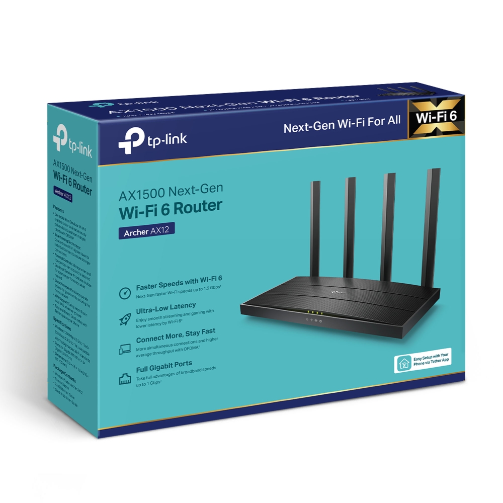 AX1500 Wi-Fi 6 Router